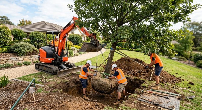 Oak Tree Planting in Honolulu, HI